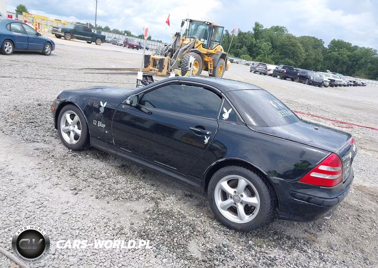 2001 Mercedes-Benz Slk 320 VIN:WDBKK65F51F177465 - 3