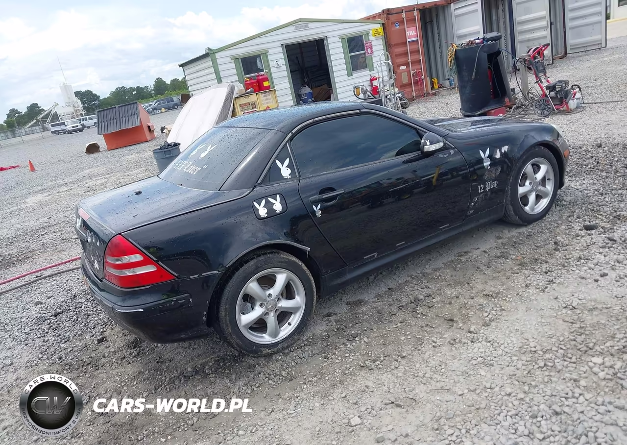 2001 Mercedes-Benz Slk 320 VIN:WDBKK65F51F177465 - 4