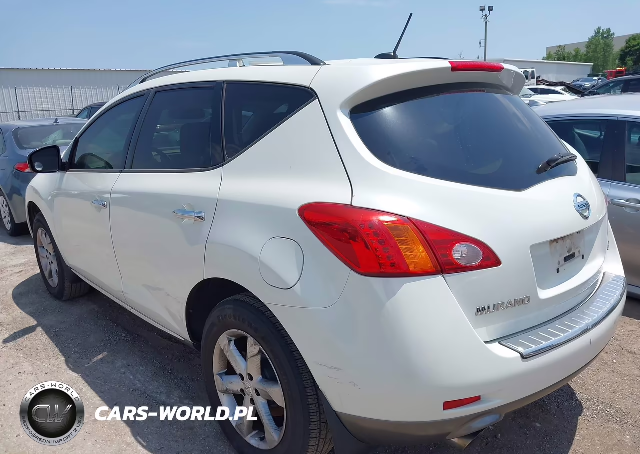 2009 Nissan Murano Sl VIN:JN8AZ18U19W100808 - 3