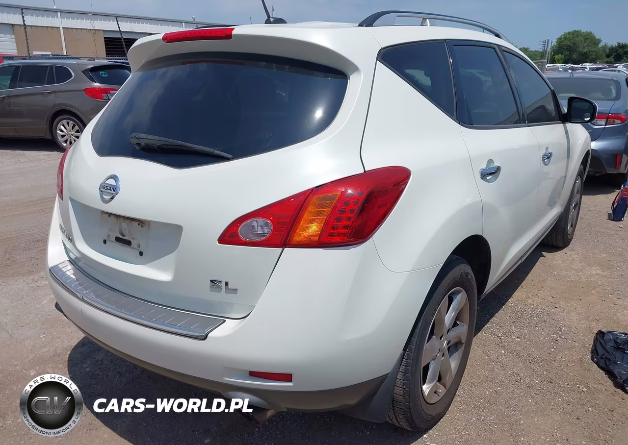 2009 Nissan Murano Sl VIN:JN8AZ18U19W100808 - 4
