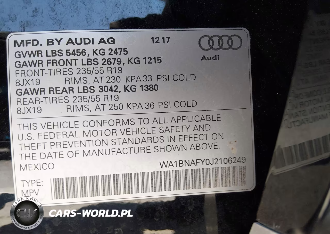 2018 Audi Q5 2.0T Premium-2.0T Tech Premium VIN:WA1BNAFY0J2106249 - 9