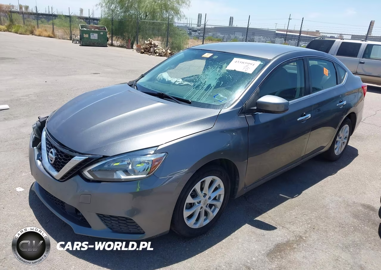 2019 Nissan Sentra Sv VIN:3N1AB7AP6KY367158 - 2
