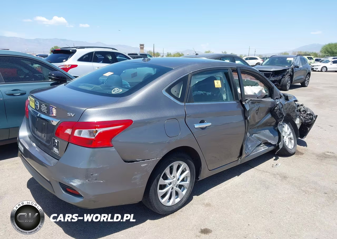 2019 Nissan Sentra Sv VIN:3N1AB7AP6KY367158 - 4