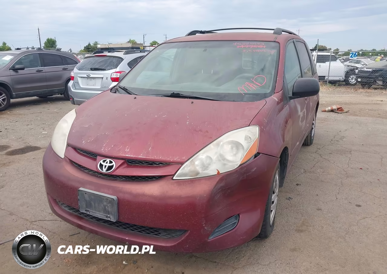 2007 Toyota Sienna Le VIN:5TDZK23CX7S012618 - 2