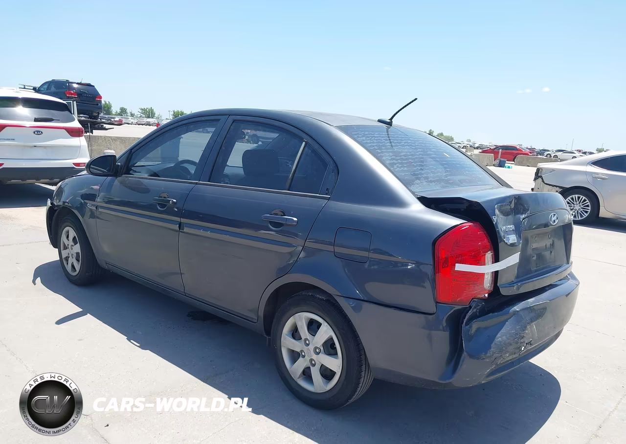 2008 Hyundai Accent Gls VIN:KMHCN46C58U244377 - 3