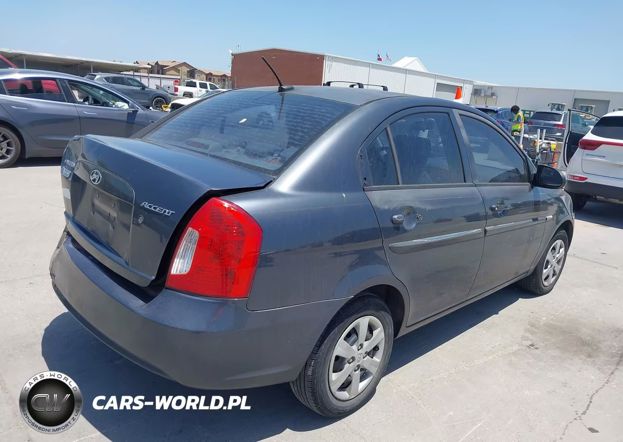 2008 Hyundai Accent Gls VIN:KMHCN46C58U244377 - 4