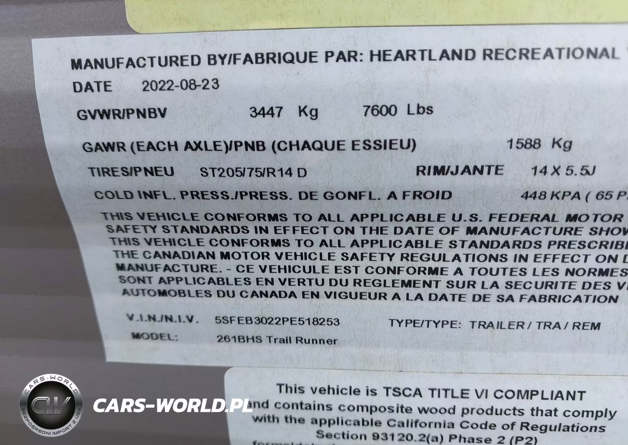 2023 Heartland Rv Other VIN:5SFEB3022PE518253 - 9
