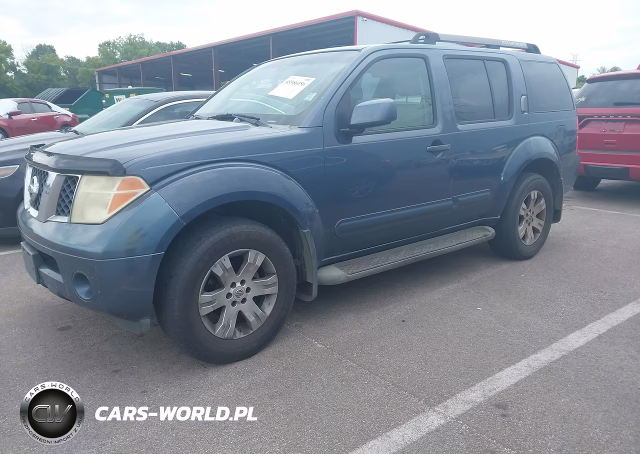 2005 Nissan Pathfinder Le VIN:5N1AR18W05C721669 - 2