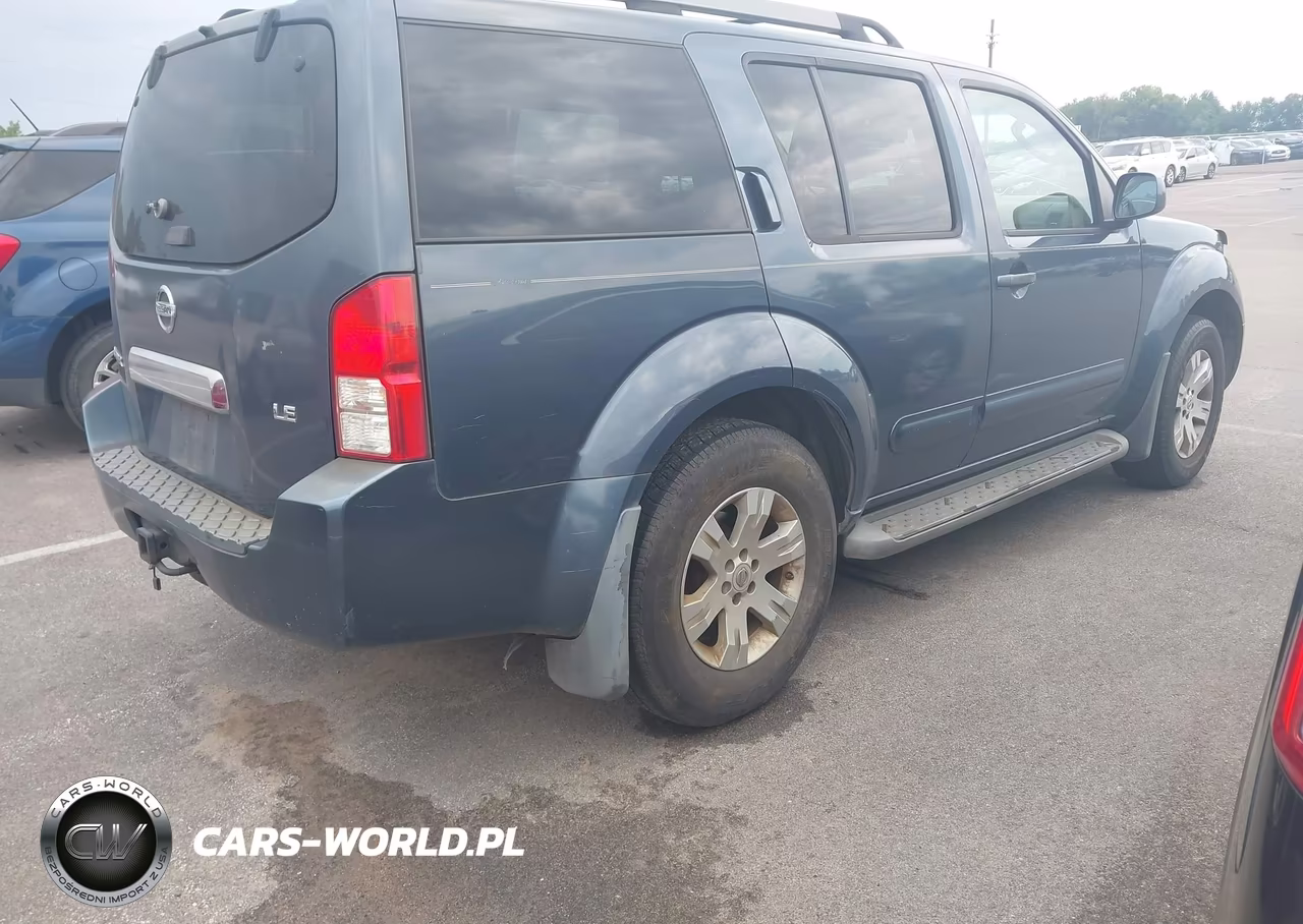 2005 Nissan Pathfinder Le VIN:5N1AR18W05C721669 - 4