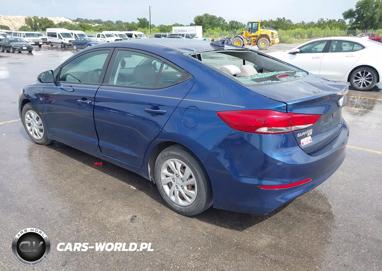 2017 Hyundai Elantra Se VIN:5NPD74LF5HH126759 - 3