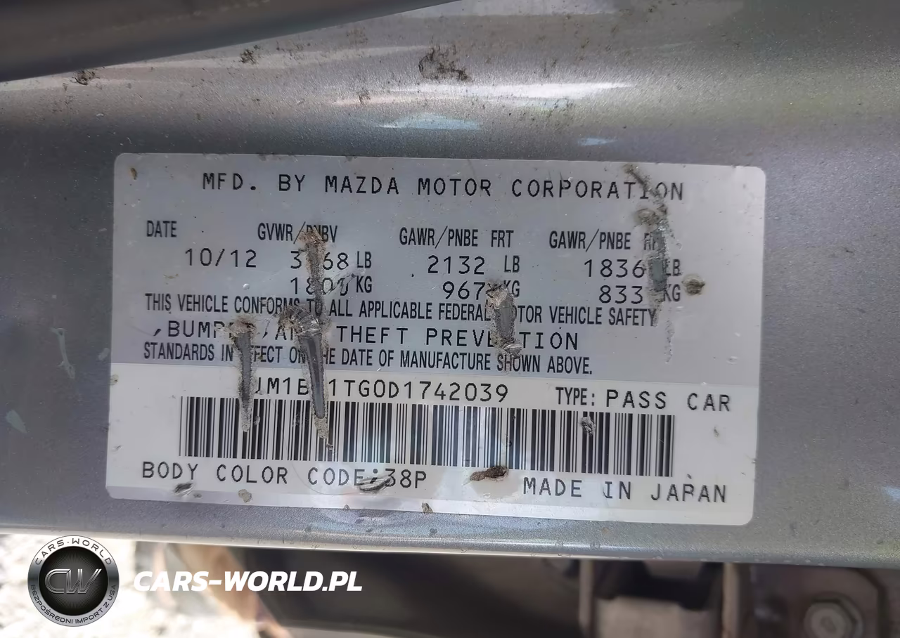 2013 Mazda Mazda3 I Sv VIN:JM1BL1TG0D1742039 - 9