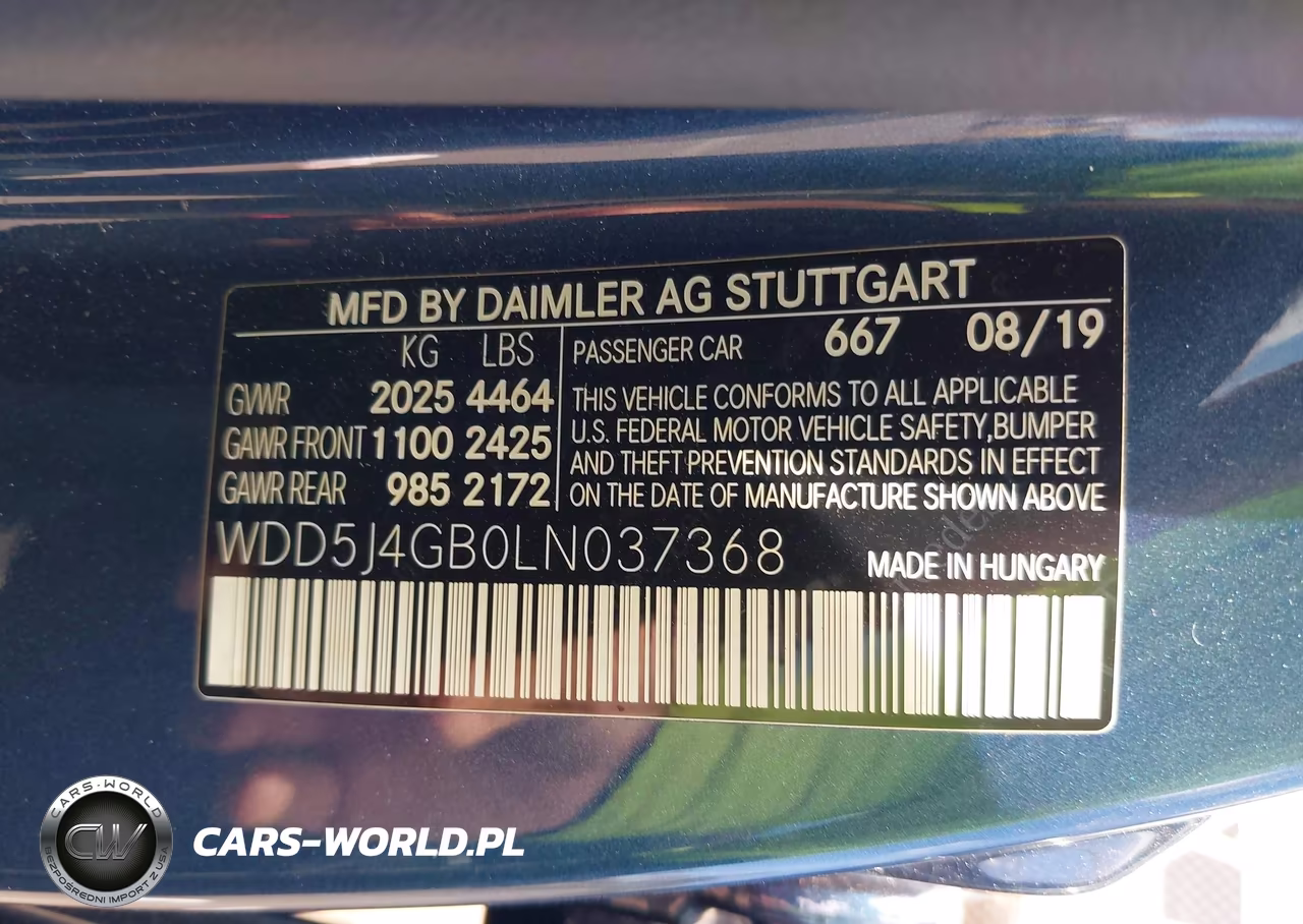 2020 Mercedes-Benz Cla 250 VIN:WDD5J4GB0LN037368 - 9