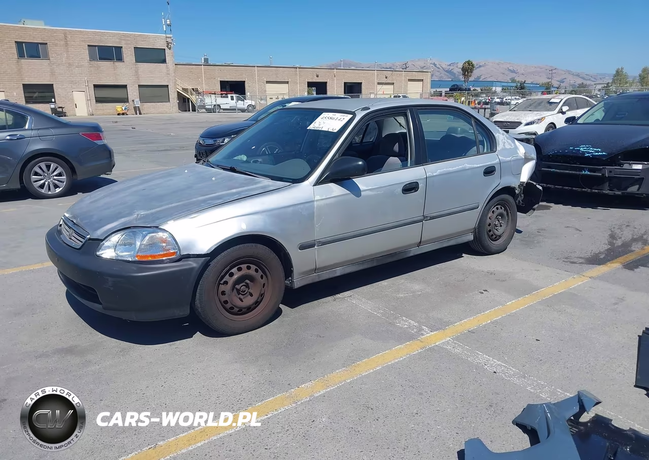 1997 Honda Civic Dx VIN:2HGEJ6622VH555597 - 2