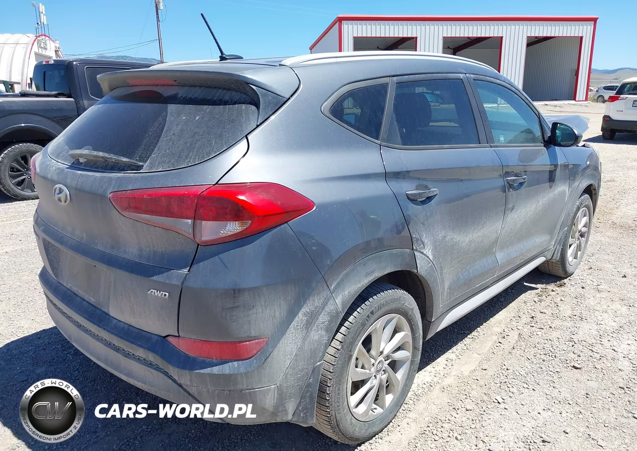 2017 Hyundai Tucson Se VIN:KM8J3CA43HU389439 - 4