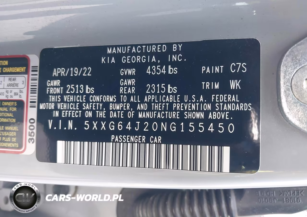 2022 Kia K5 Gt-Line VIN:5XXG64J20NG155450 - 9