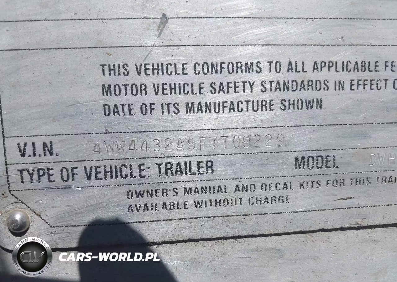 2015 Wilson Trailer Co Unknown VIN:4WW4432A9F7709229 - 9