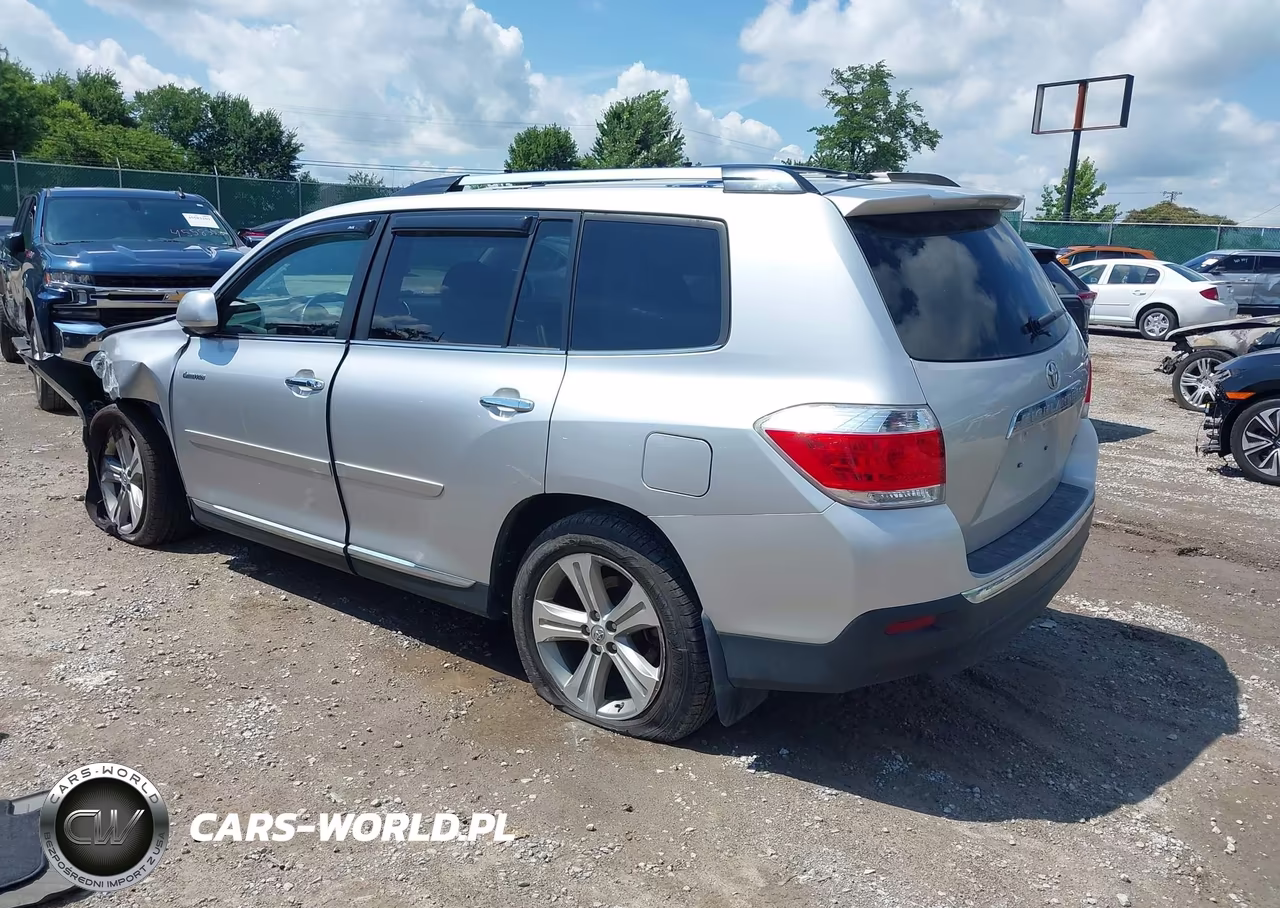 2013 Toyota Highlander Limited V6 VIN:5TDDK3EHXDS224987 - 3