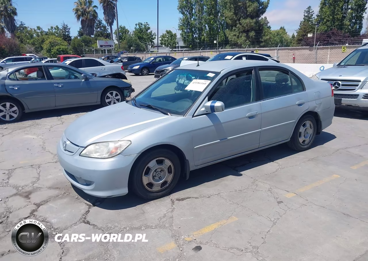 2004 Honda Civic Hybrid VIN:JHMES96634S020140 - 2