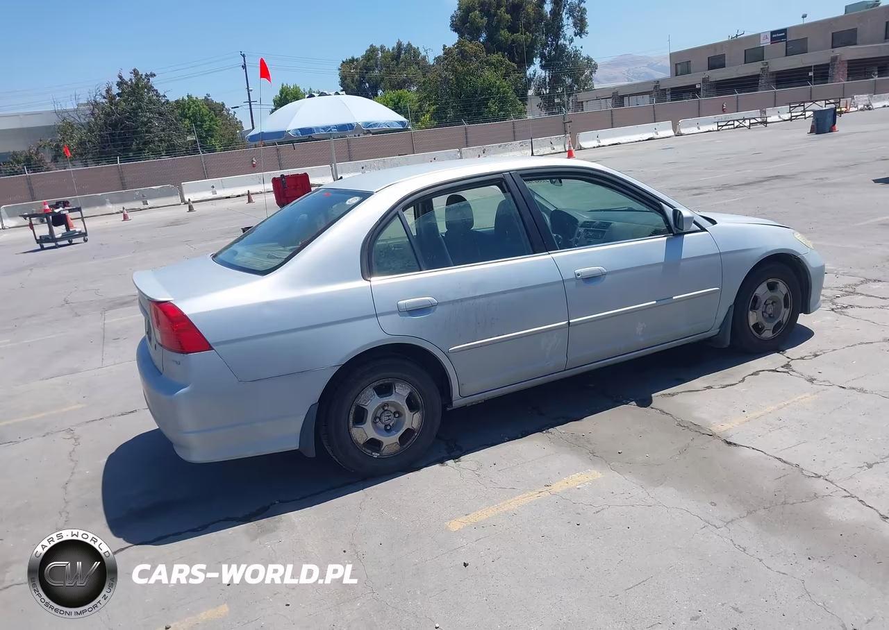 2004 Honda Civic Hybrid VIN:JHMES96634S020140 - 4
