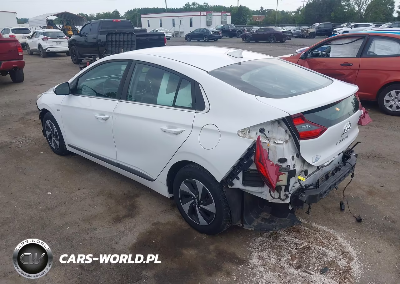 2017 Hyundai Ioniq Hybrid Sel VIN:KMHC75LC8HU039737 - 3