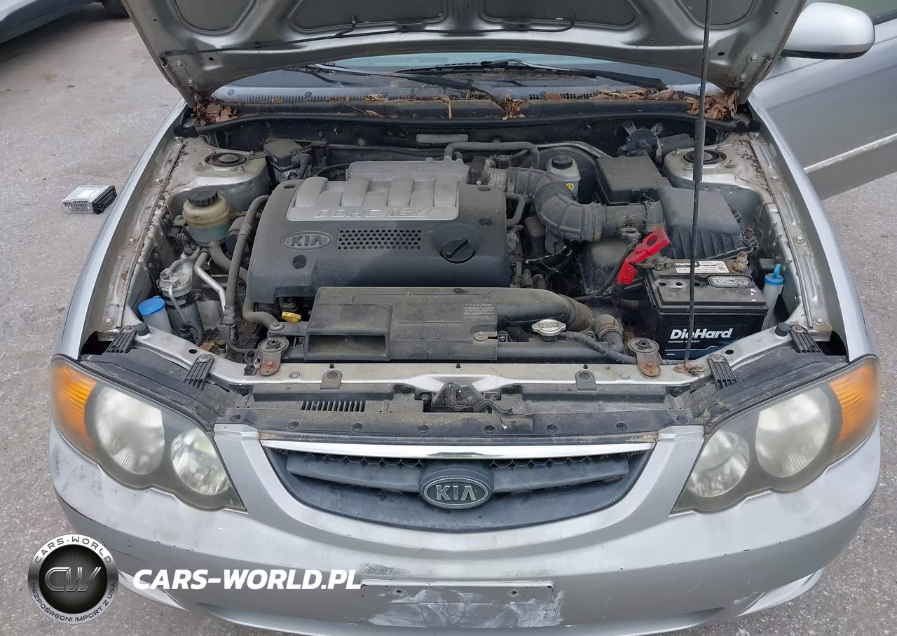 2004 Kia Spectra Gs-Gsx VIN:KNAFB161945136871 - 10