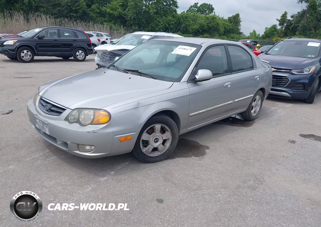 2004 Kia Spectra Gs-Gsx VIN:KNAFB161945136871 - 2