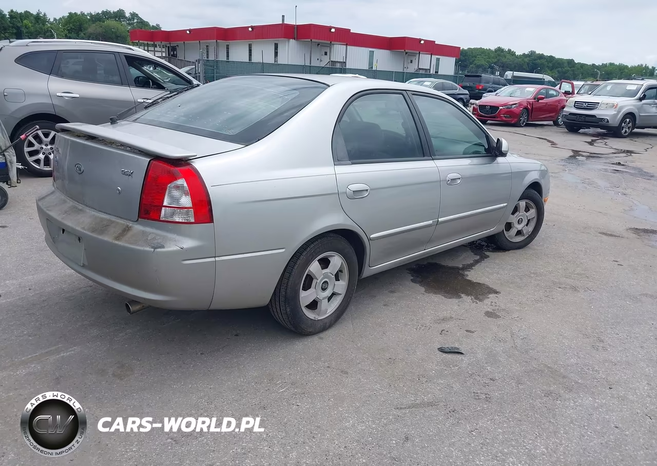 2004 Kia Spectra Gs-Gsx VIN:KNAFB161945136871 - 4