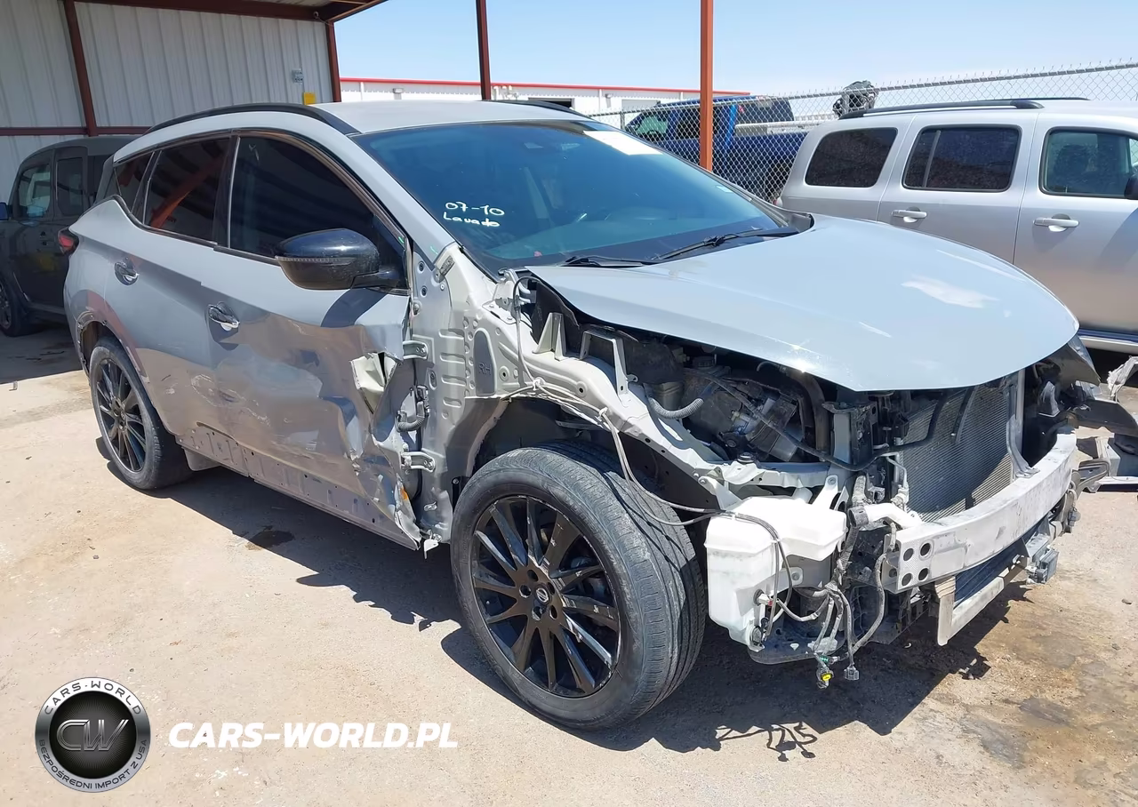 2022 Nissan Murano Sv Intelligent Awd VIN:5N1AZ2BS2NC125071 - 1