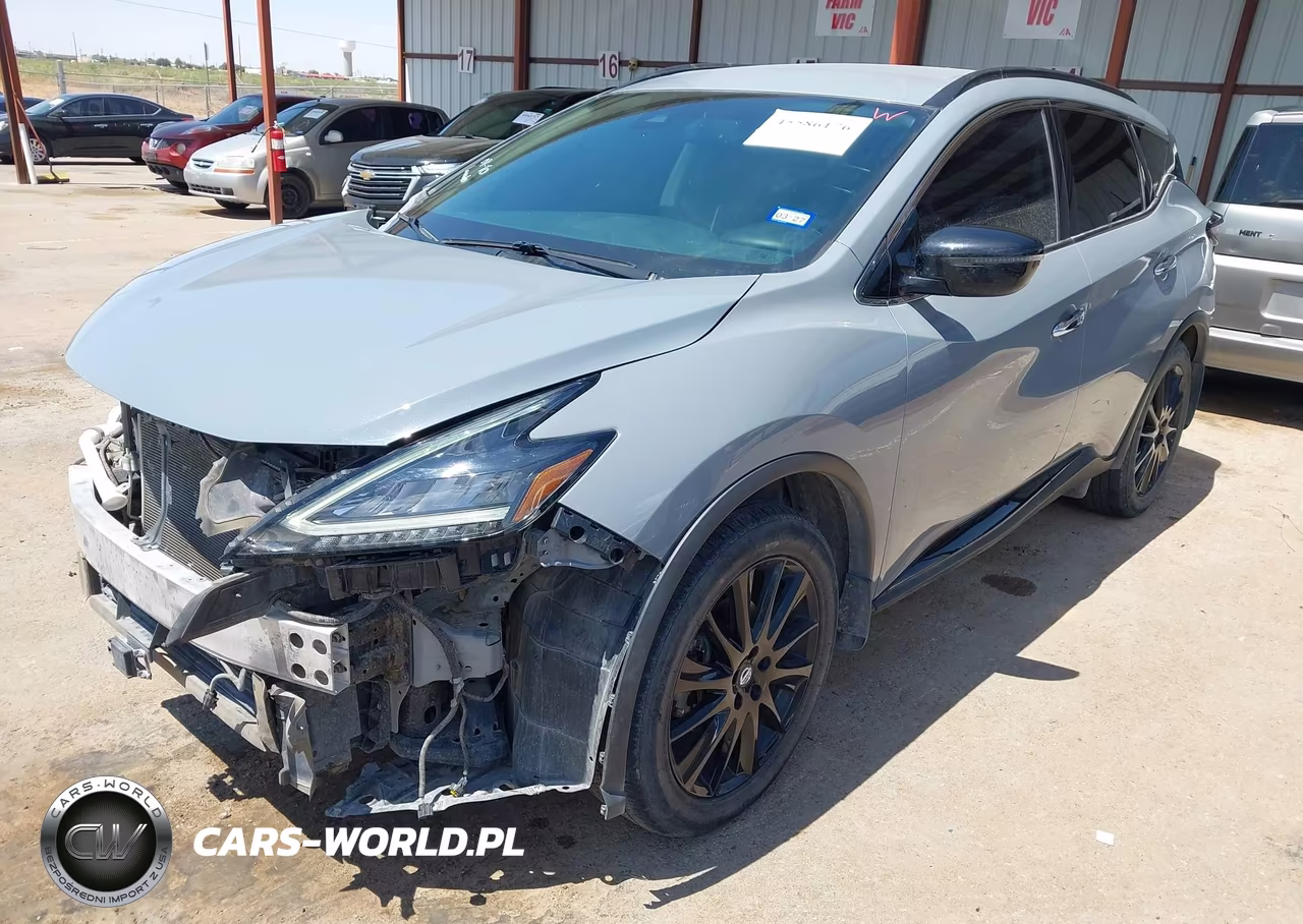 2022 Nissan Murano Sv Intelligent Awd VIN:5N1AZ2BS2NC125071 - 2