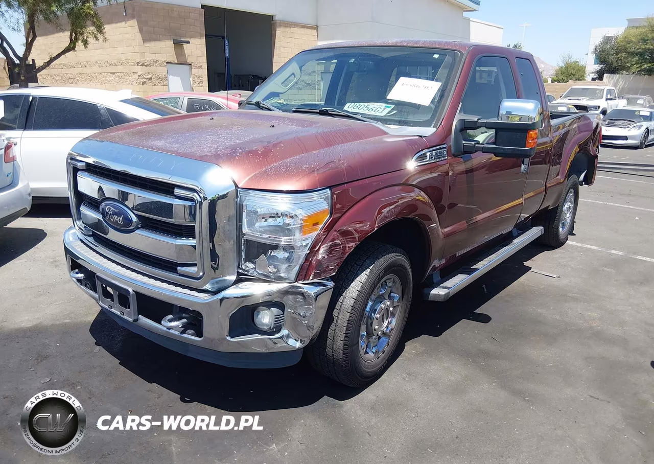 2012 Ford Super Duty F-250 Srw Xlt VIN:1FT7X2A62CEB74166 - 2