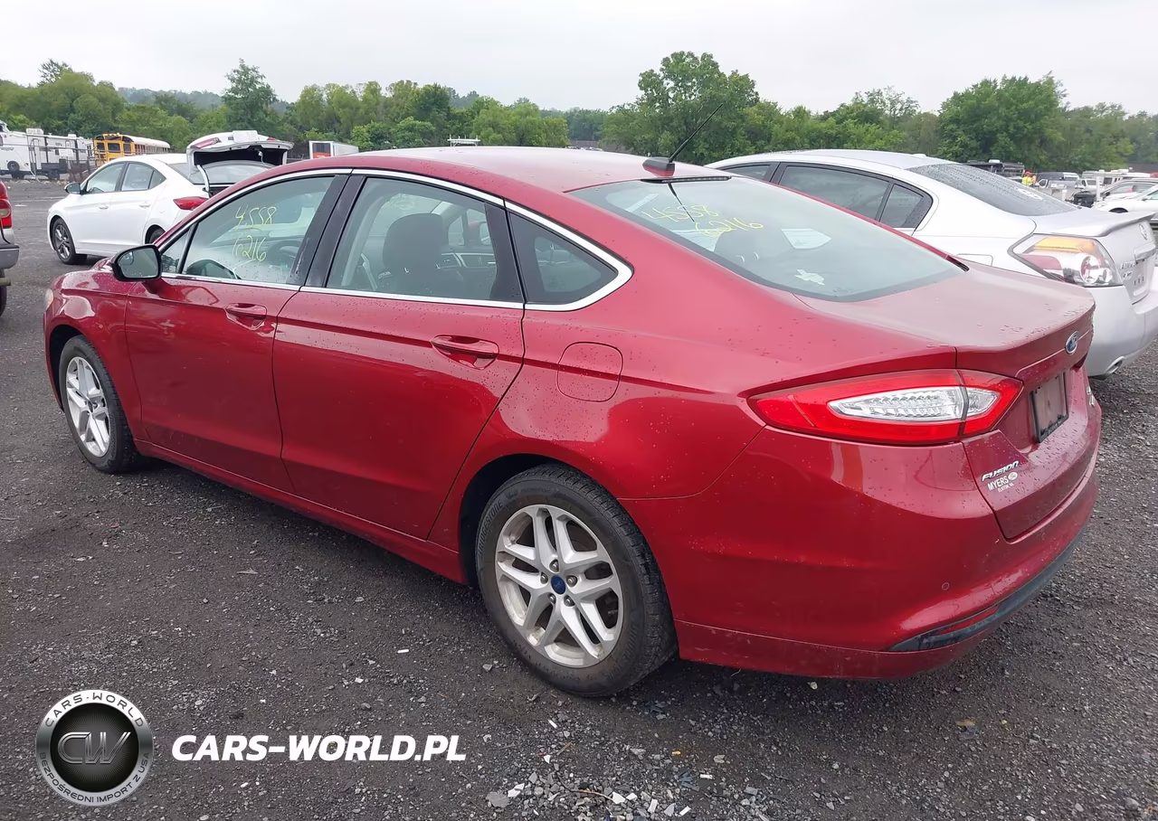 2014 Ford Fusion Se VIN:3FA6P0HD5ER190453 - 3