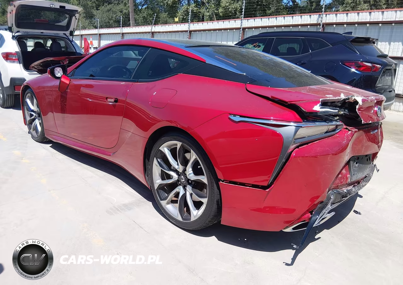 2018 Lexus Lc 500 VIN:JTHHP5AY1JA005945 - 3