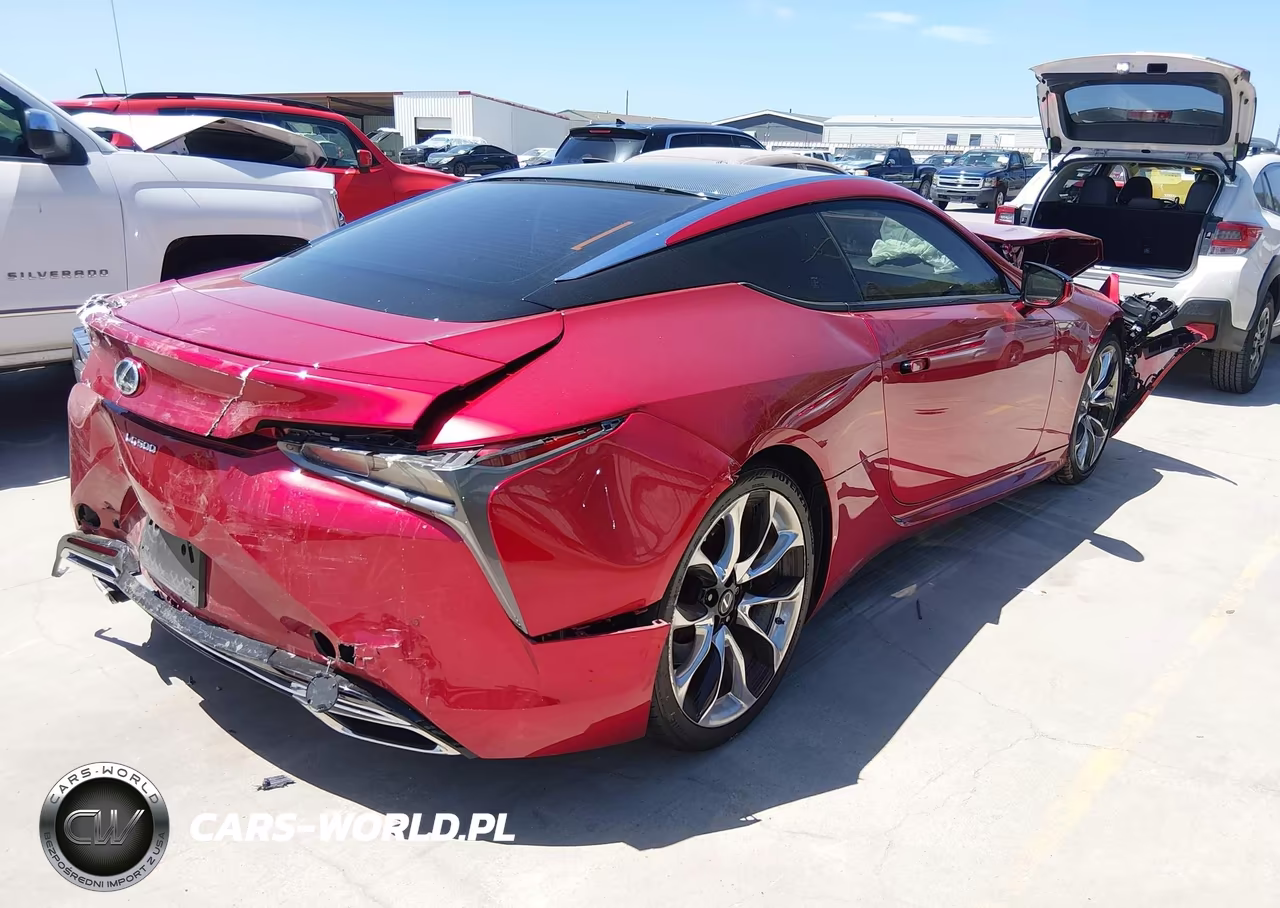 2018 Lexus Lc 500 VIN:JTHHP5AY1JA005945 - 4