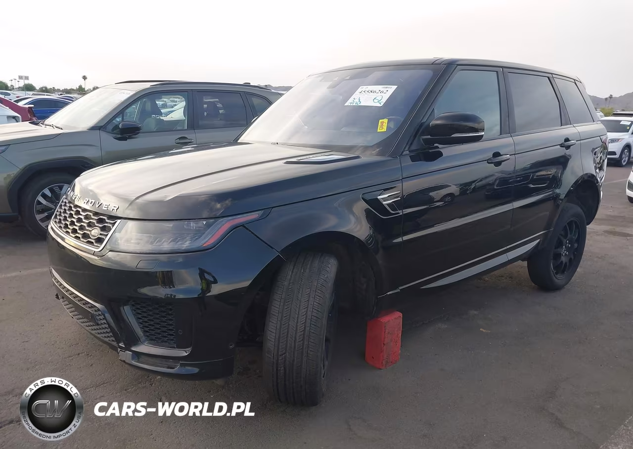 2020 Land Rover Range Rover Sport Hse Mhev VIN:SALWR2SU6LA720065 - 2
