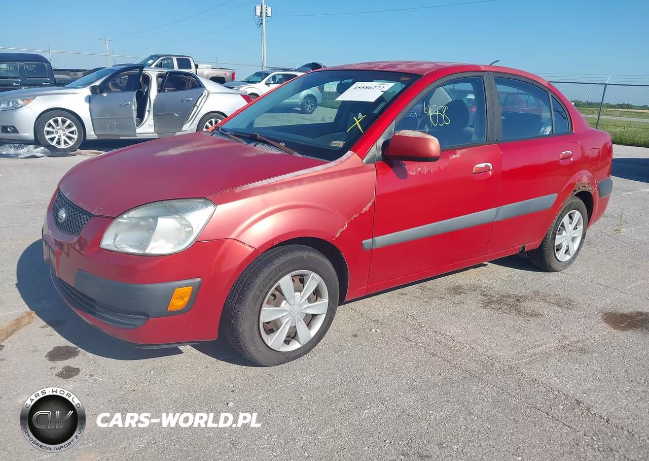 2006 Kia Rio Lx VIN:KNADE123X66103431 - 2