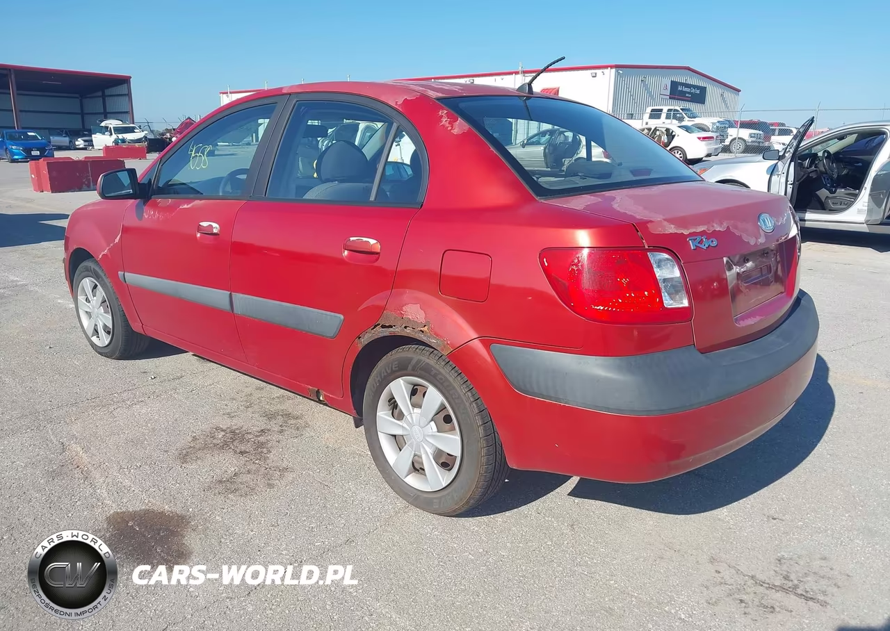 2006 Kia Rio Lx VIN:KNADE123X66103431 - 3