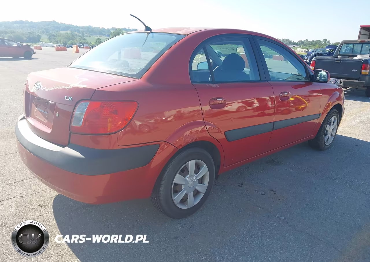 2006 Kia Rio Lx VIN:KNADE123X66103431 - 4