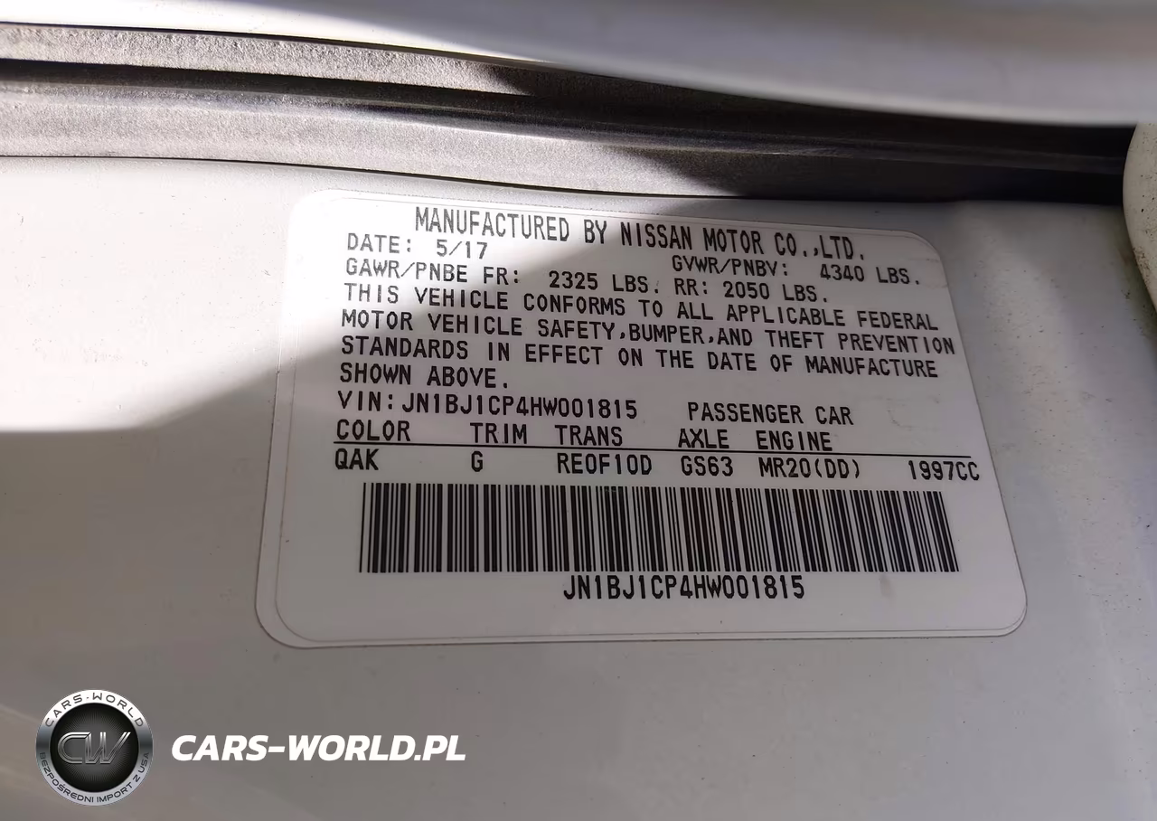 2017 Nissan Rogue Sport Sv VIN:JN1BJ1CP4HW001815 - 9