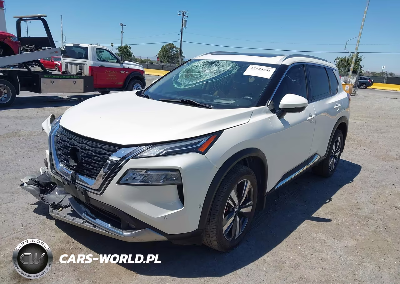 2021 Nissan Rogue Platinum Fwd VIN:JN8AT3DC2MW107964 - 2