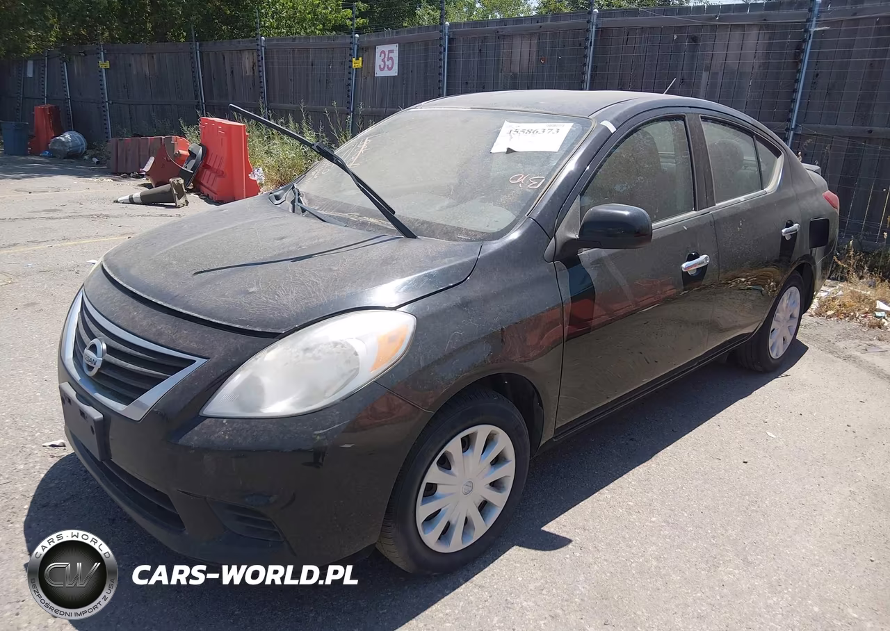 2014 Nissan Versa 1.6 Sv VIN:3N1CN7AP9EL831738 - 2