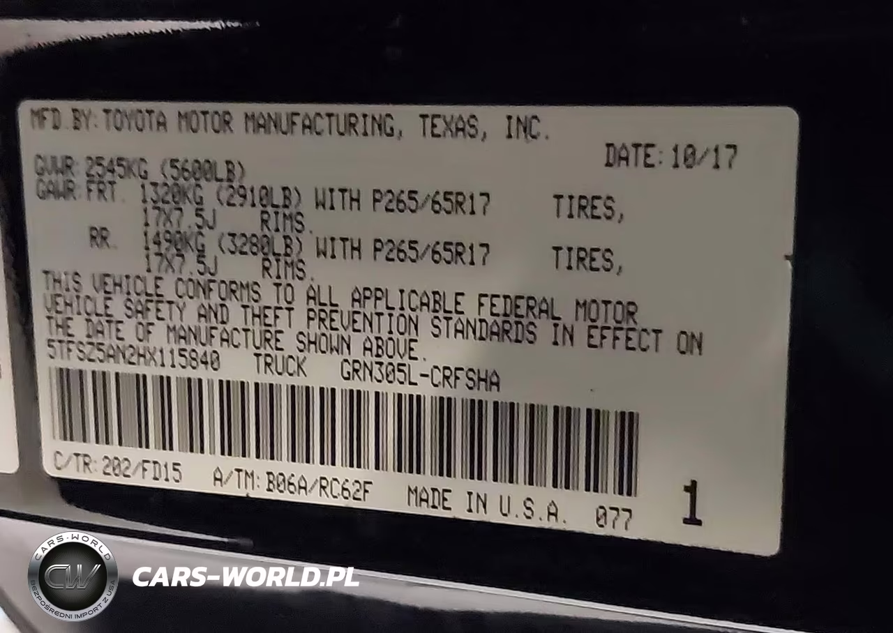 2017 Toyota Tacoma Trd Sport VIN:5TFSZ5AN2HX115840 - 9
