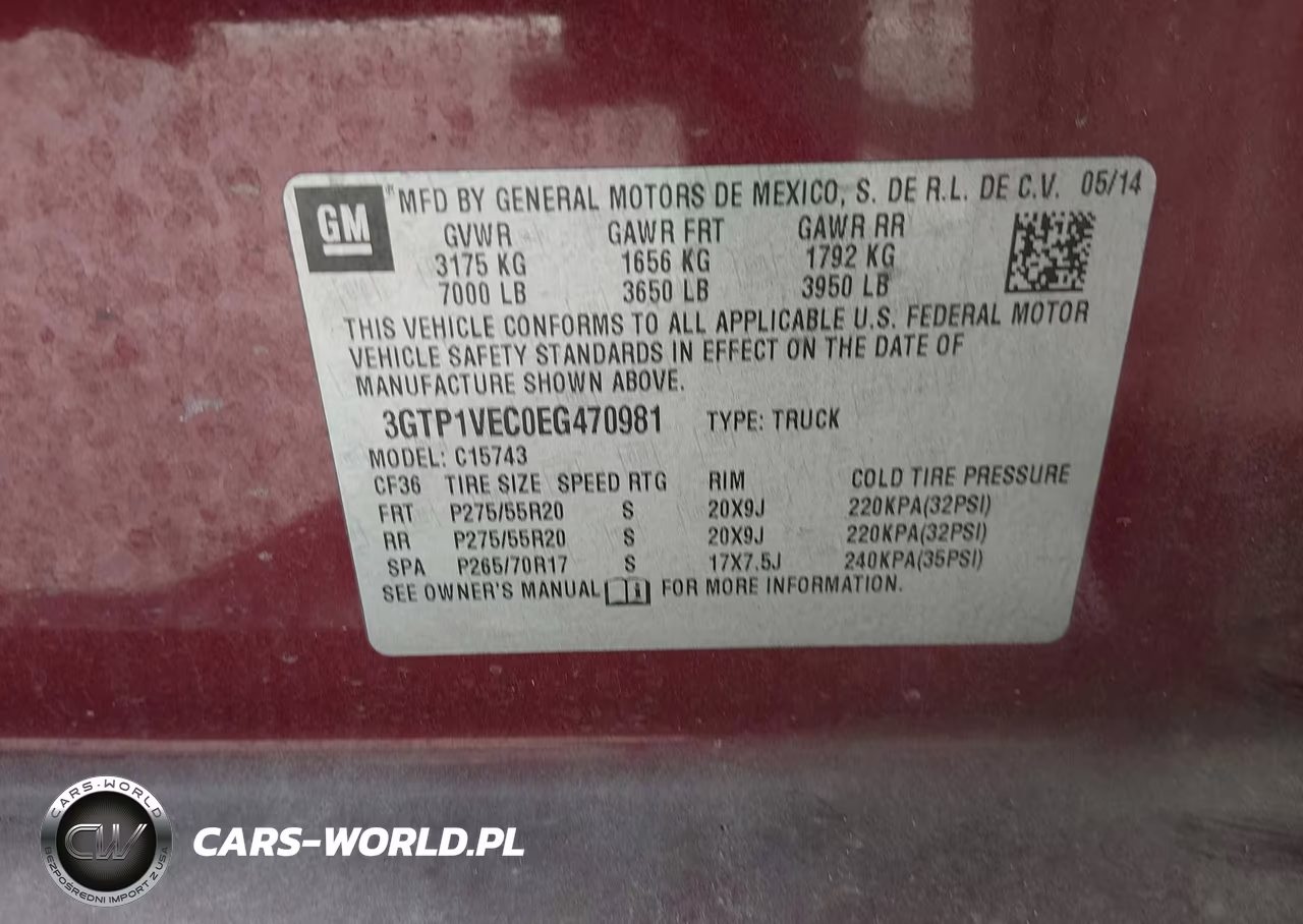 2014 GMC Sierra 1500 Slt VIN:3GTP1VEC0EG470981 - 9