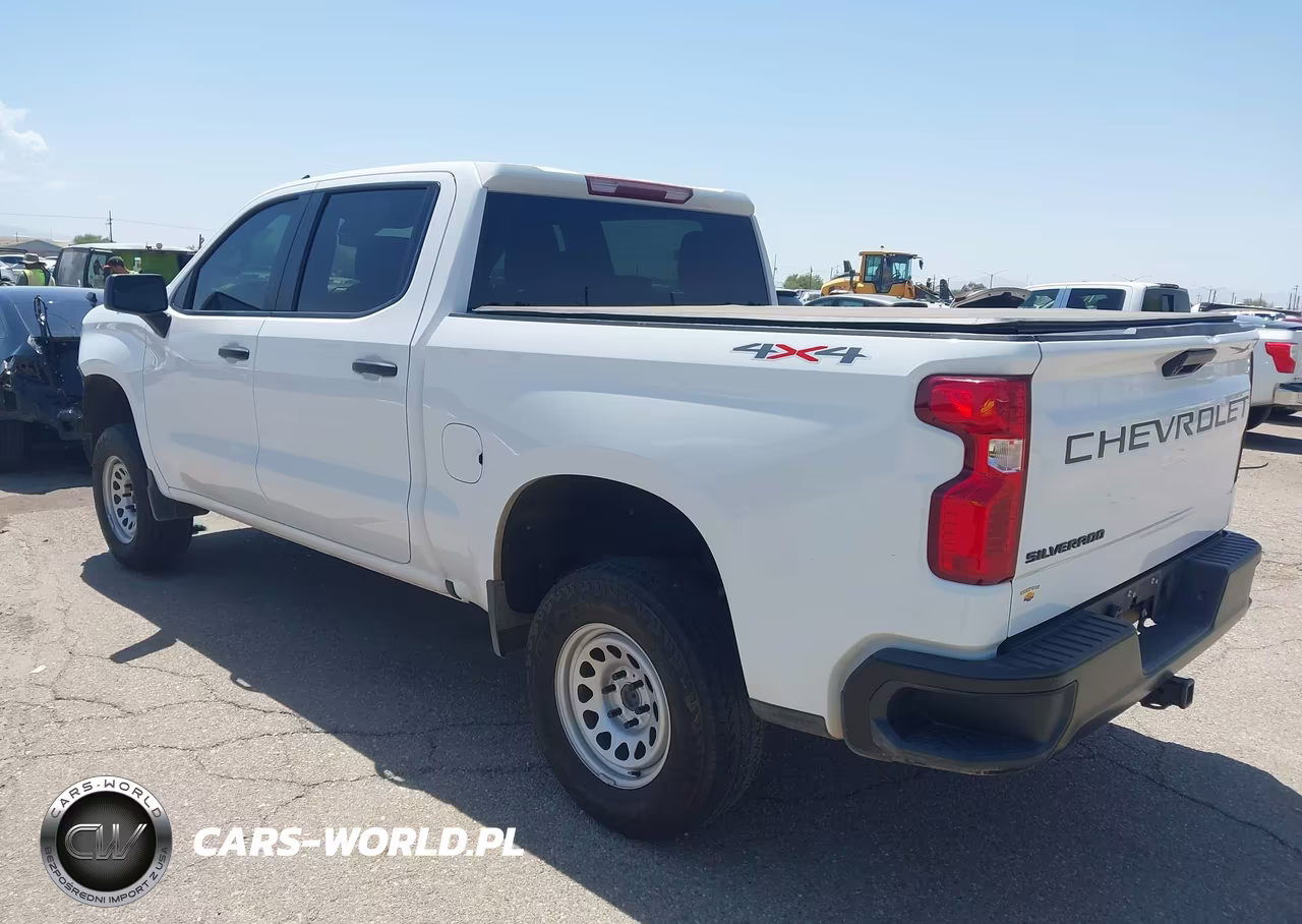 2025 Chevrolet Silverado 1500 4Wd Short Bed Wt VIN:1GCPKAEK6SZ280658 - 3