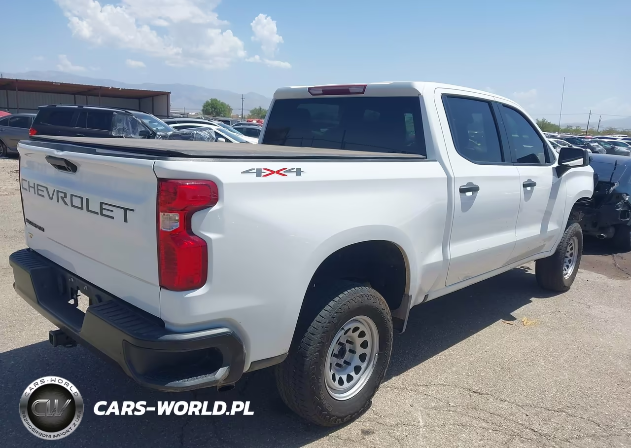 2025 Chevrolet Silverado 1500 4Wd Short Bed Wt VIN:1GCPKAEK6SZ280658 - 4