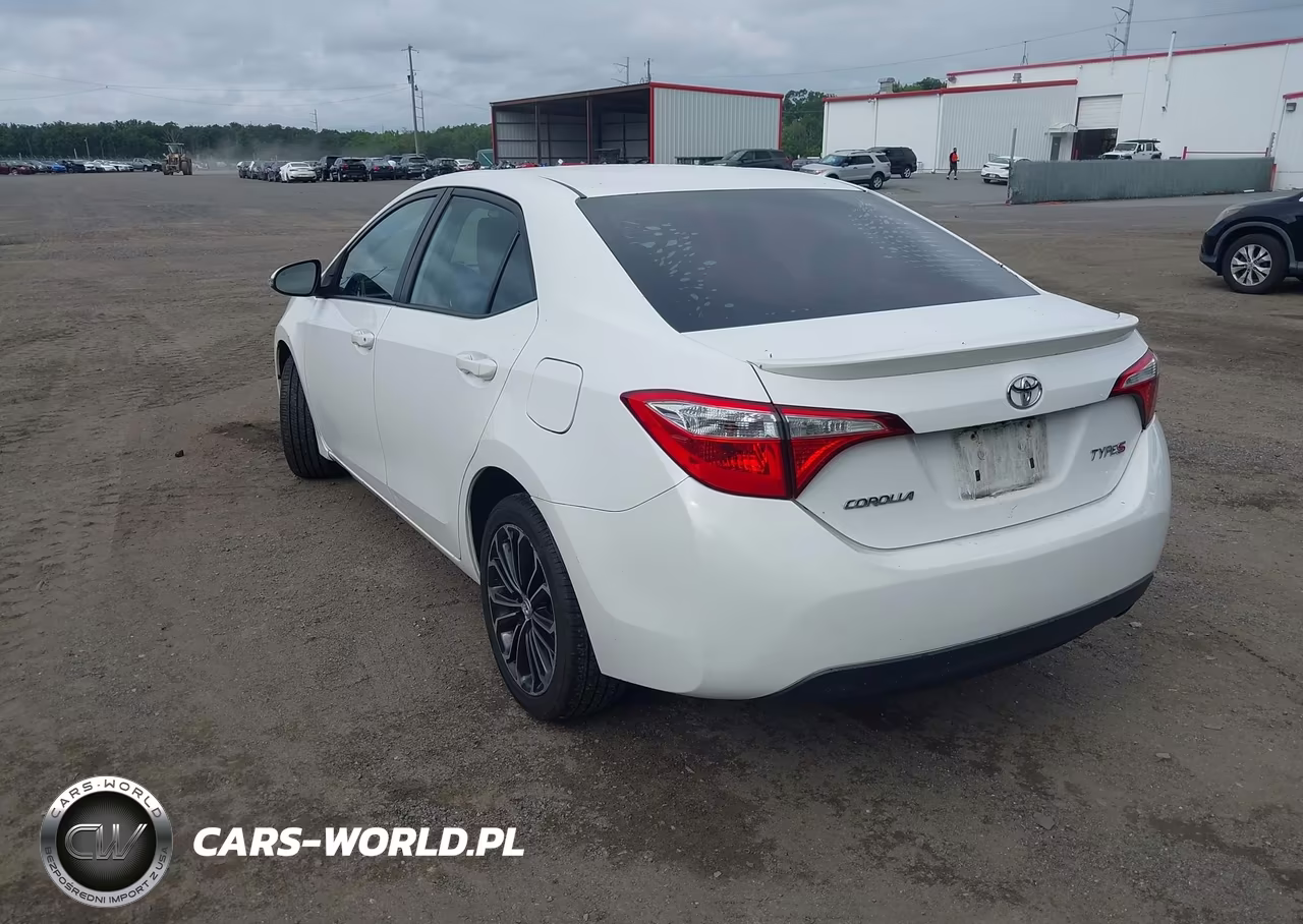 2015 Toyota Corolla S Plus VIN:2T1BURHE4FC410302 - 3