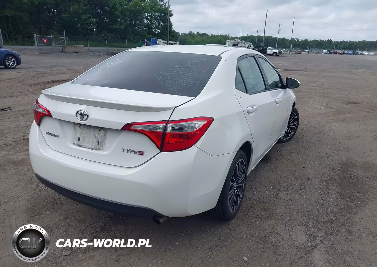 2015 Toyota Corolla S Plus VIN:2T1BURHE4FC410302 - 4