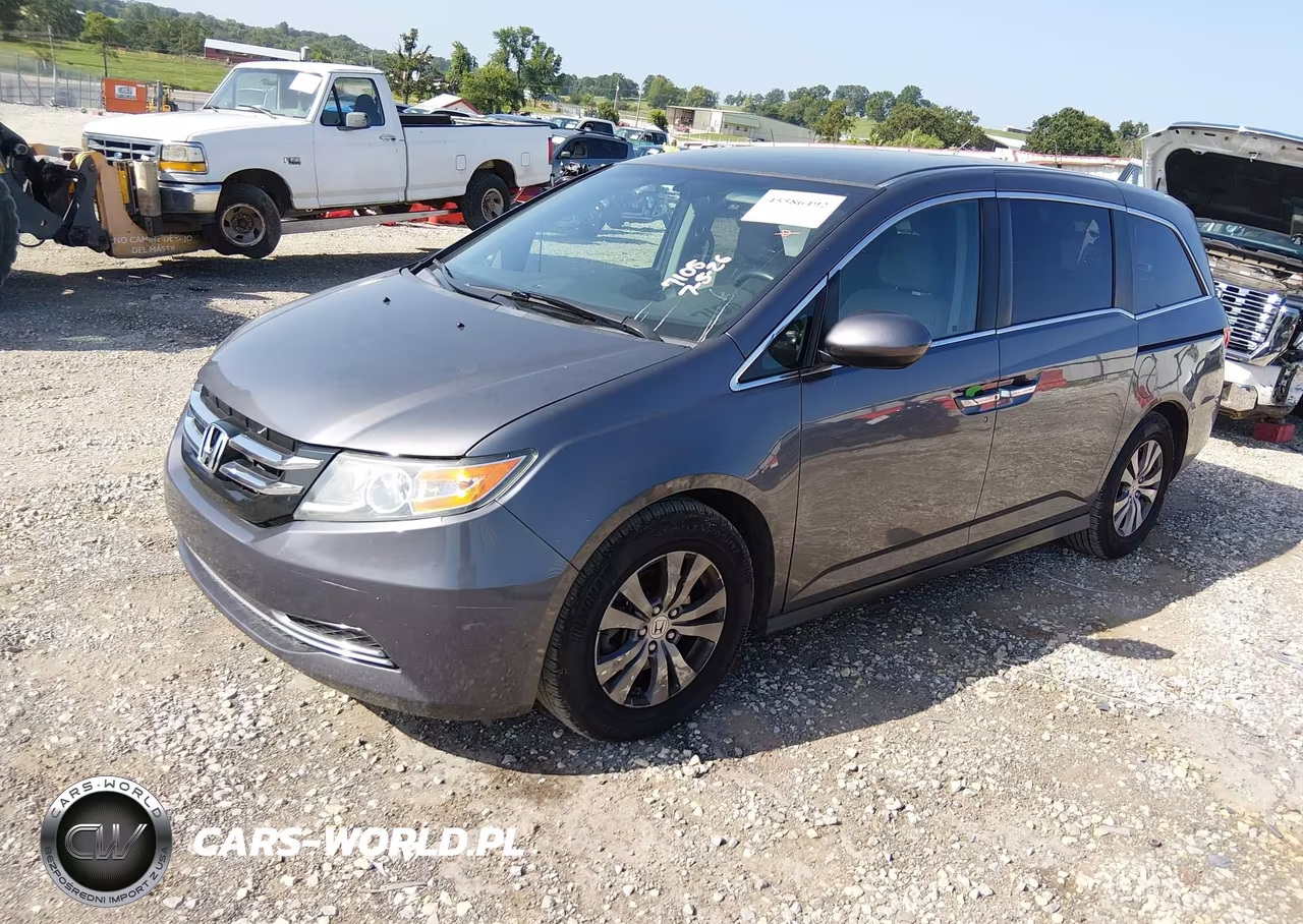 HONDA ODYSSEY EX VIN:5FNRL5H49HB017105 - 2