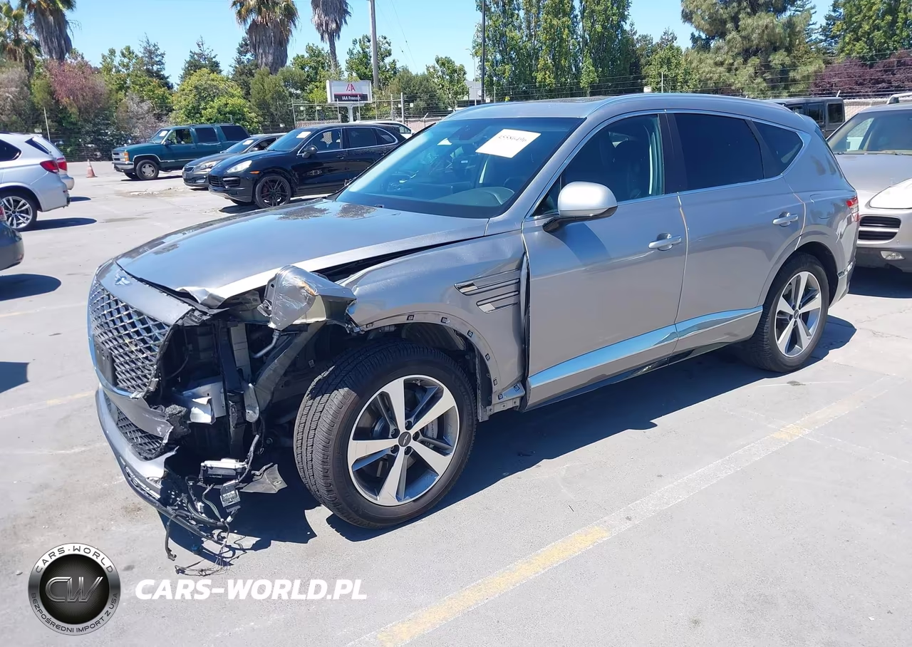 2021 Genesis Gv80 3.5T Awd VIN:KMUHCESC8MU050395 - 2