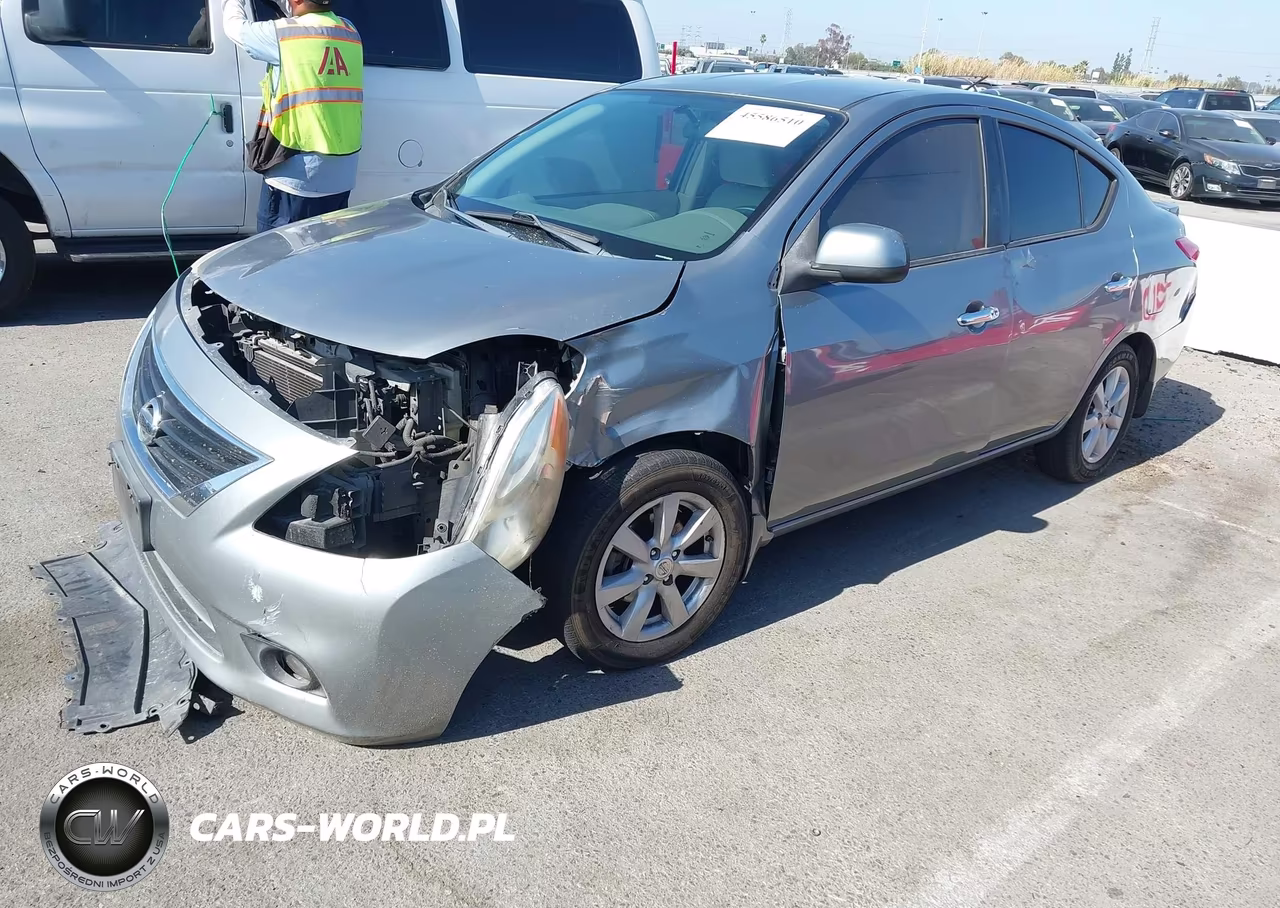 2013 Nissan Versa 1.6 Sl VIN:3N1CN7AP2DL886482 - 2