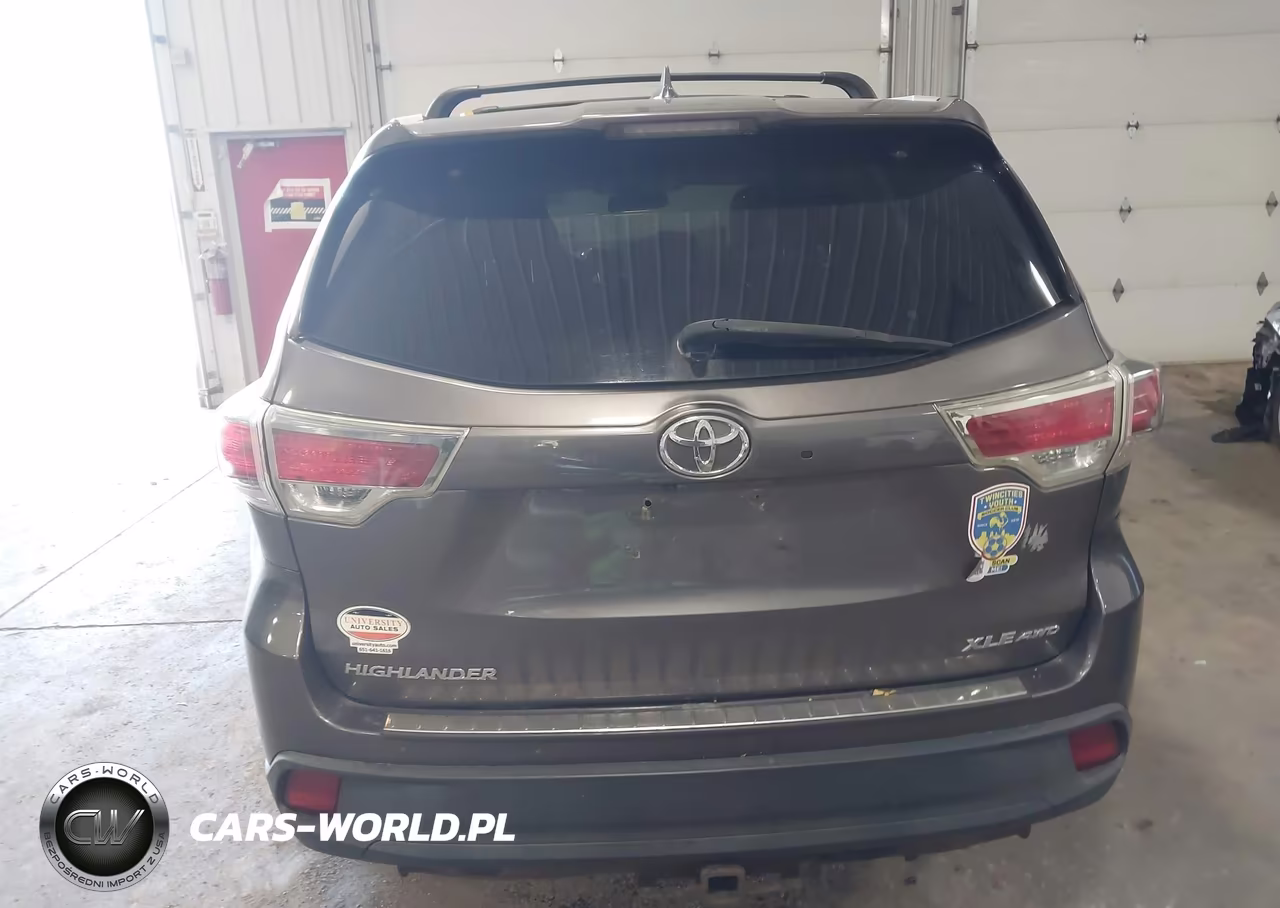2016 Toyota Highlander Xle VIN:5TDJKRFH0GS326193 - 16